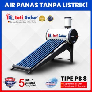INTI SOLAR - Tipe PS 8 Solar Water Heater Galvanis