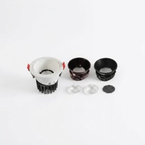 LUXMENN - LED SPOTLIGHT OUTBOW - LUX-M503/5W (BB&BW) Gunblack - Blackdoff