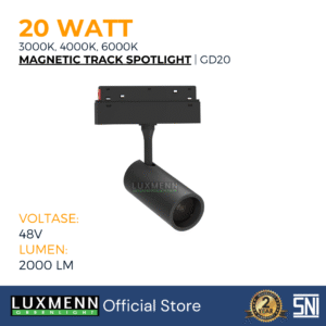 LUXMENN - LED Magnetic - LUX-GD20/20W - White / Warm White / Cool White