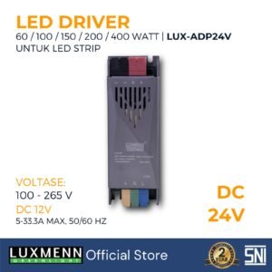 LUXMENN - LED Strip Power Supply Adp - LUX-ADP12V & 24V - 60W