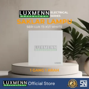 LUXMENN - T3 PC-Series Switch - LUX-T3-K1/2 - Black, Brown, Gold, Grey