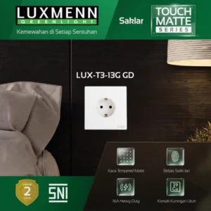 LUXMENN - T3 GD-Series Socket - LUX-T3-13G GD - Grey/Blue